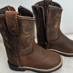 Cody James Toddler-Boys' Little Nash Western Boot Broad Square Toe - Bbsi1904